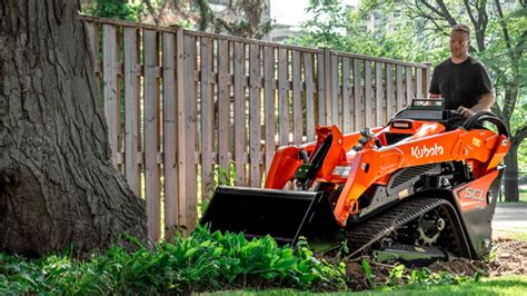 kubota stand mini skid steer|kubota walk behind loader.